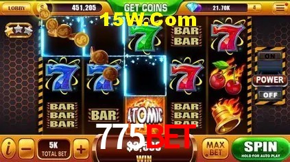 Jackpots e promoções na 775bet