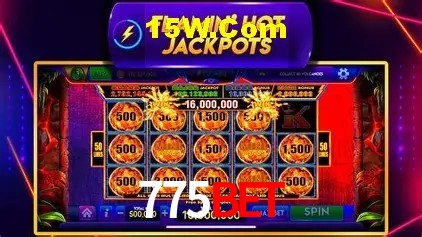 Loterias online na 775bet